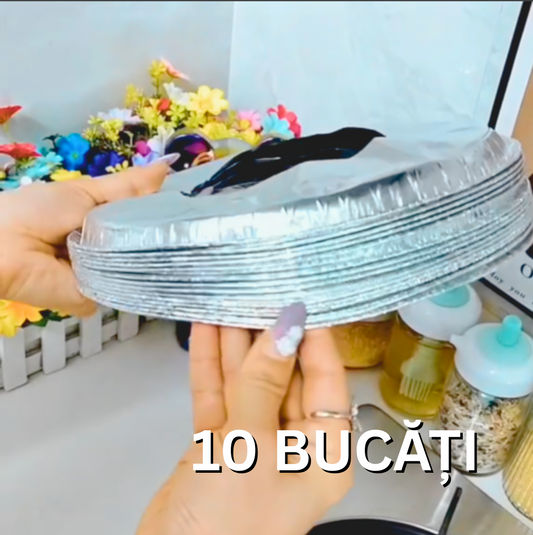 10 X Folii Aluminiu REUTILIZABILE pentru aragaz