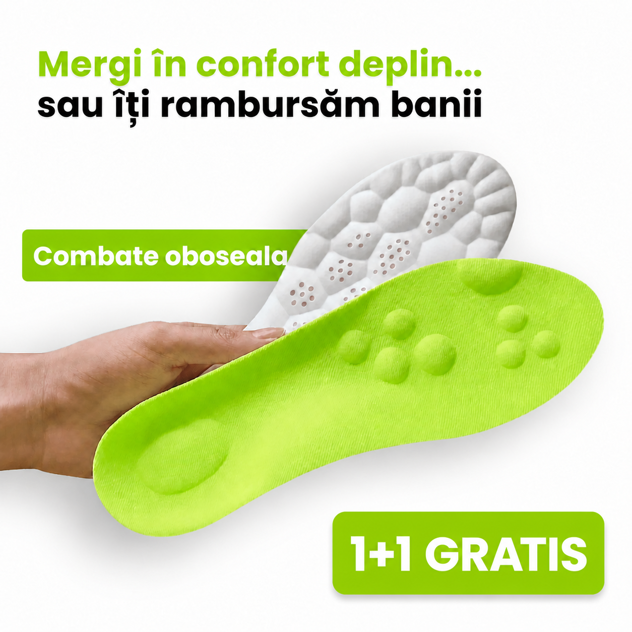 Branțuri ortopedice cu masaj – Confort la fiecare pas