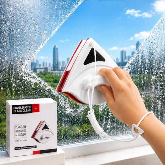 MagnetiClean™ — Curățător Magnetic Geamuri (Dublă Față)